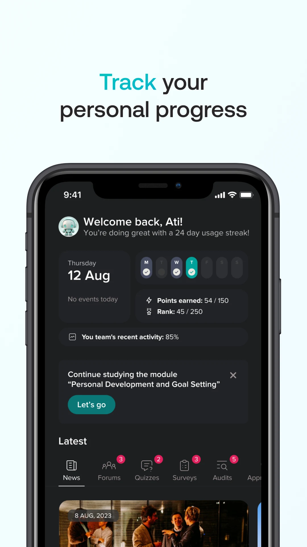 Atiom: Behavioral Technology screenshot